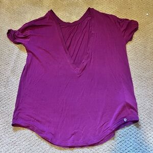 Popflex Deep V-Neck Tee